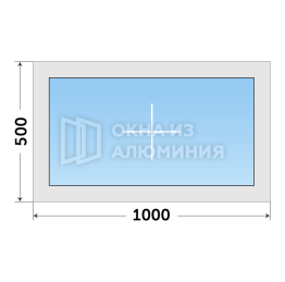 Холодное остекление из профиля AL-366