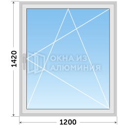 Окно для помещений AL-316