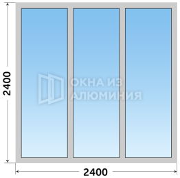 Остекление на заказ AL-325